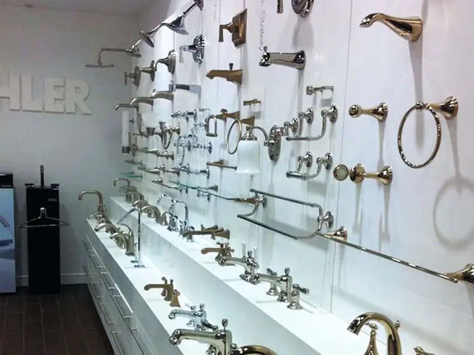 Weinstein Plumbing Supply Allentown PA - showroom bathroom faucets