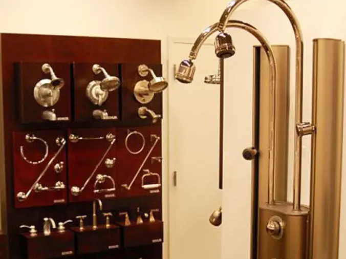 Weinstein Plumbing Supply Allentown PA - showroom shower heads