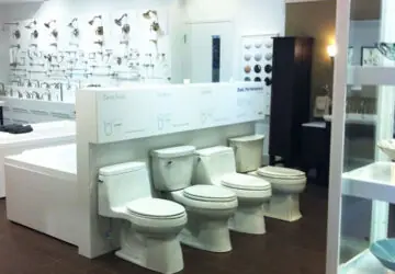 Weinstein Plumbing Supply Allentown PA - showroom toilets and bathroom fixtures