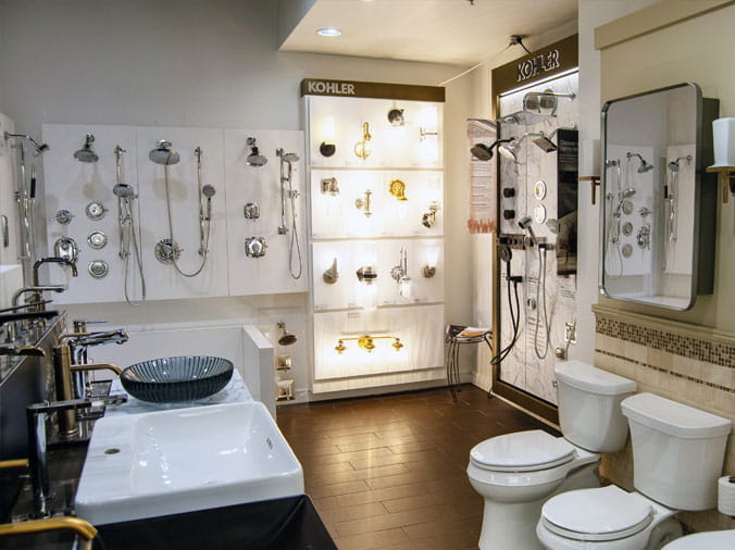 Kohler faucets and toilets available at Weinstein Allentown Bath & Kitchen Showroom